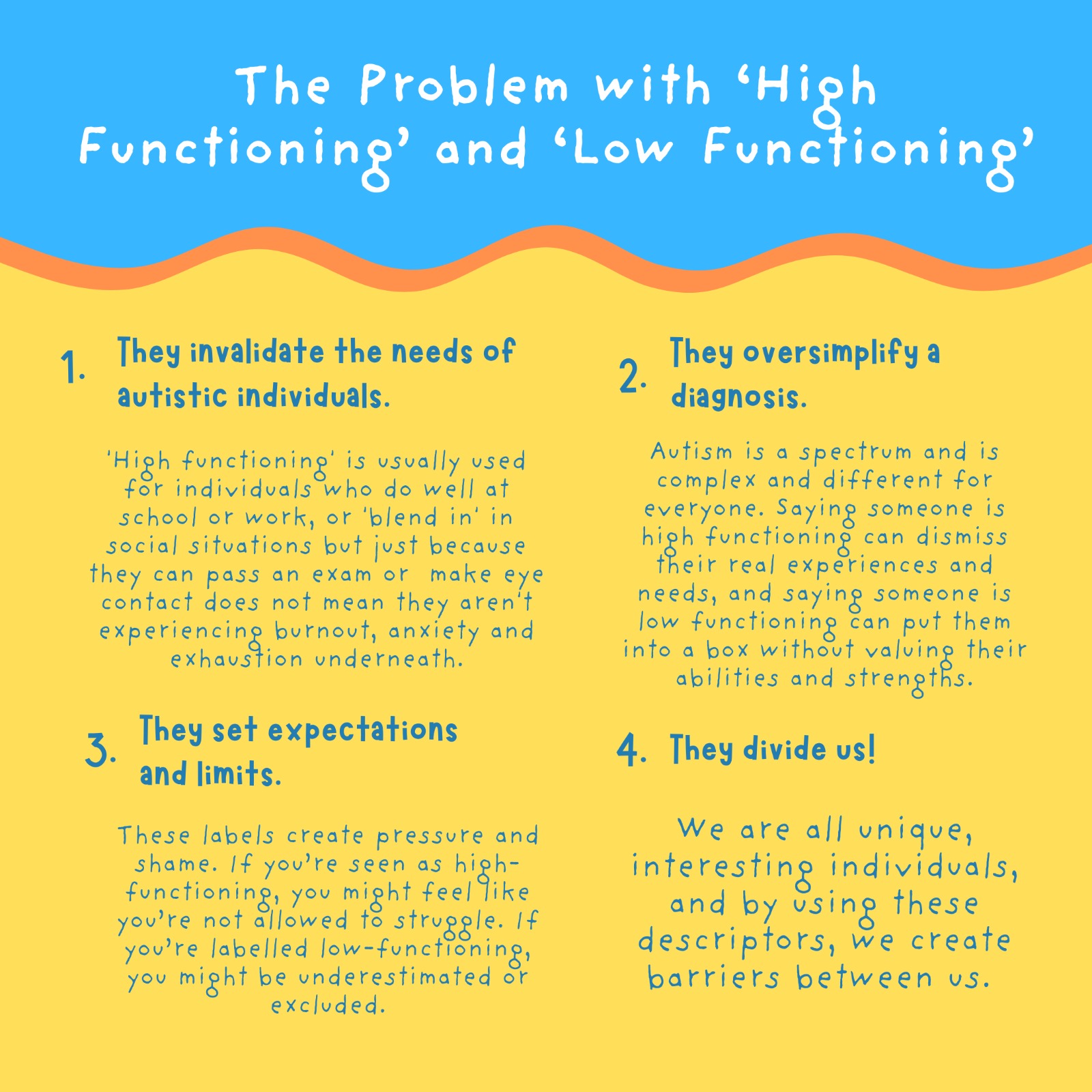 Low and High Functioning: The Problem With These Terms